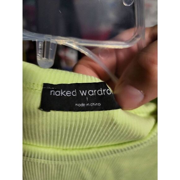 Naked Wardrobe Ribbed Energy Bodysuit - Picture 3 of 3